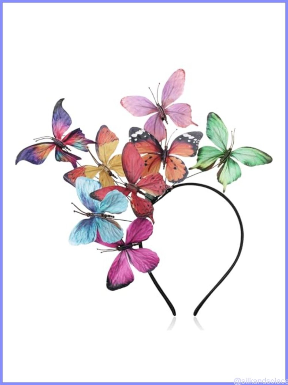 Butterfly Headband Fascinator Tea Party Hat Costume Headpiece